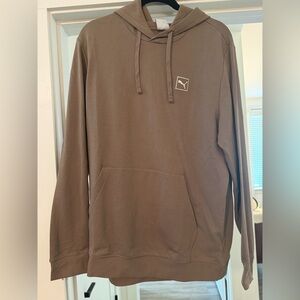 Puma Men's Taupe Hoodie